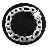 Pulseira 3x1 Fecho De Gaveta De Prata 12mm Largura 22cm Comprimento 22 Cm Diâmetro 22