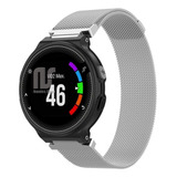 Pulseira Aço Compatível Com Garmin 220 235 620 630 735 735xt