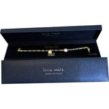 Pulseira Banhada A Ouro 18k - Lucia Mara - Feita Na Italia