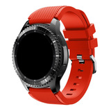 Pulseira Borracha 22mm Para Gear S3 Frontier Galaxy Watch 46