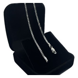 Pulseira Bracelete Masculina Prata Pura 925 Grumet - 2mm