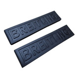 Pulseira Breitling 22mm Borracha Preta Para