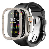 Pulseira + Capa Case De Aço Para Apple Watch Ultra 2 1 49mm