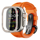 Pulseira + Capa Case De Aço Para Apple Watch Ultra 2 1 49mm