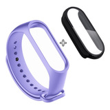 Pulseira + Capa Case Protetor Tela Para Xiaomi Mi Band 3 E 4