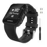 Pulseira Compatível Garmin Forerunner 35 Preta-melhor Preço!