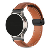 Pulseira Couro Fecho Magnetico Para Galaxy Watch 6 Classic