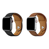 Pulseira Couro Para Apple Watch 38mm