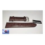 Pulseira De Couro Relógio Montblanc 18mm