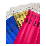 Pulseira De Identificação Personalizada - Nylon Kit 200 Und/