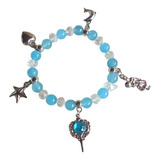 Pulseira De Iemanjá Com Pedra Água Marinha