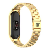Pulseira De Metal Elos Nsmart Compatível Com Mi Band 5 / 6