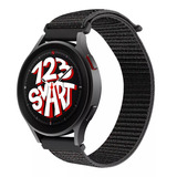 Pulseira De Nylon 22mm Compativel Com Samsung Galaxy Watch 46mm R800 Gear S3 Classic Frontier Watch 3 45mm Gear 2