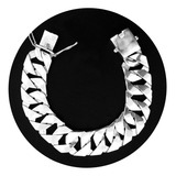 Pulseira De Prata 1x1 925 Fire Blade Com 19 Centimetros Comprimento 19 Cm Diâmetro 19 Cm