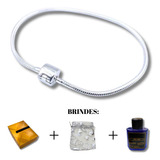 Pulseira De Prata Feminina Para Berloques Pandora Vivara 925
