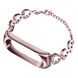 Pulseira De Relógio Em Forma De Coração, Leve, À Rosa