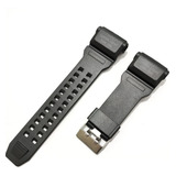 Pulseira De Silicone Compatível Com Relógio Skmei 1637 Cor Preto