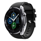 Pulseira De Silicone+ Couro+ Milanese Para Watch 3 45mm