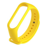 Pulseira De Silicone Pino De Metal Para Xiaomi Mi Band 3 E 4