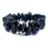 Pulseira De Turmalina Negra Pedra Da