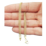 Pulseira Feminina De Ouro 18k 19cm 1.5grama Malha Italiana