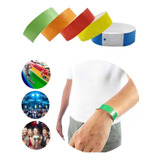 Pulseira Festa Identificação Eventos Baladas Lisas Com 100