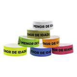 Pulseira Identificação Personalizada Festa Tyvek Kit 500u