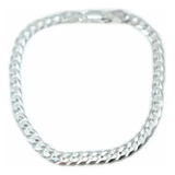 Pulseira Infantil 15 Cm Prata Legitima 925 Grumet 5 Mm