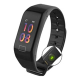 Pulseira Inteligente Fitness C Monitor Smartband E Bluetooth