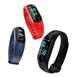 Pulseira Inteligente Smartband M3 Monitor Cardíaco Relógio