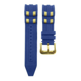 Pulseira Invicta Pro Diver Azul Completa + Fecho Dourado
