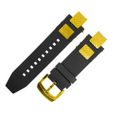 Pulseira Invicta Subaqua Noma 3 Iii Completa Preto Dourado