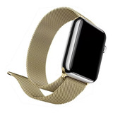 Pulseira Loop Aço Milanese Para Apple Watch E Iwo 42mm 44mm