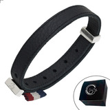 Pulseira Masculina De Couro Trançado (várias Cores)