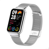 Pulseira Metal Aço Inox Fecho Para Xiaomi Mi Band 8 Pro