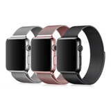 Pulseira Milanês Aço Compatível Apple Watch