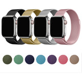 Pulseira Milanes Metal Aço Para Smartwatch 38 40 41mm