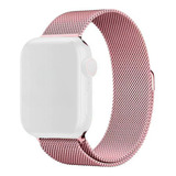 Pulseira Milanese Compativel Apple Watch Iwatch E Iwo 42mm
