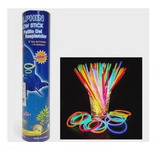 Pulseira Neon 200 Un Adereços Balada Fluorescente Festa Led