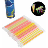 Pulseira Neon 200 Und Balada Festa Fluorescente Led Brilho