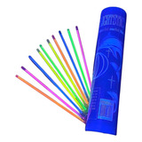 Pulseira Neon Alto Brilho Fluorescente - Tubo C/50 Unidades