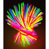 Pulseira Neon Alto Brilho Fluorescente Tubo C/50 Unidades