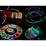 Pulseira Neon Brilha No Escuro Fluorescente