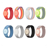 Pulseira Nylon Para Rastreador Airtag Criança Idoso Adulto