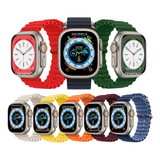 Pulseira Oceano Para Apple Watch Smartwatch 41 44 45 47 49mm