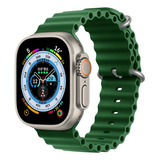 Pulseira Oceano Relógio Smartwatch Silicone Alta