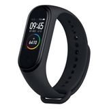 Pulseira Para Mi Band 5 6 Colorida De Silicone Cores Premium Cor Da Pulseira Preto
