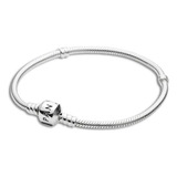 Pulseira Prata Berloque Pandora E Vivara Life Charm Escrito