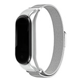 Pulseira Premium Magnética Aço Compatível Xiaomi Mi Band 5 6