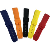 Pulseira Relógio Em Silicone 22mm P/ Marca Breitling